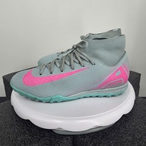 Nike Zoom Mercurial Superfly 9 Academy TF FQ8331-307 Silver Pink Turf Shoes 5.5W